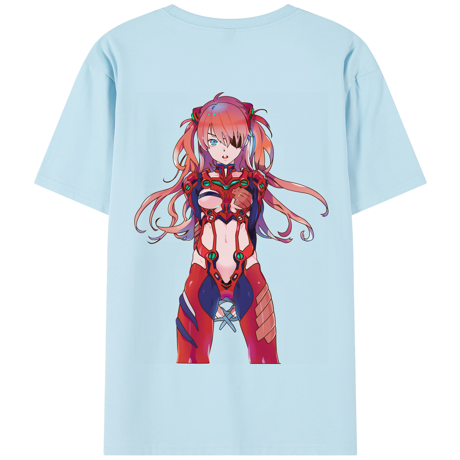 （画像用） EVA 新世紀エヴァンゲリオン 綿100％半袖Tシャツ（背面プリント）